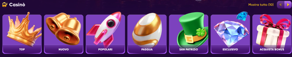 Kingmaker Casino categorie: Top, Nuovo, Popolari, Esclusivo